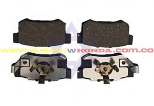Pastillas de frenos traseros Honda CRV 2006 Pastillas de frenos traseros Honda CRV 2006