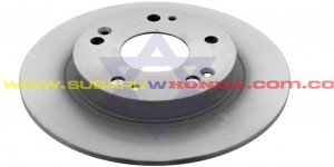 Disco de frenos trasero izquierdo Honda CRV 2010