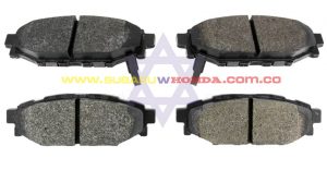 Pastillas de frenos delanteras Subaru Sedan 1980