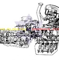 Empaquetadura motor de Subaru Automovil Coupe 1981
