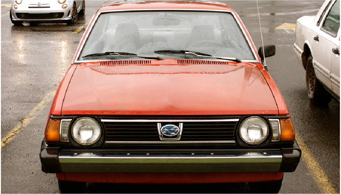 Suspension Subaru Automovil Coupe 1980