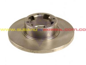 Disco de frenos delantero Subaru Hatchback 1980
