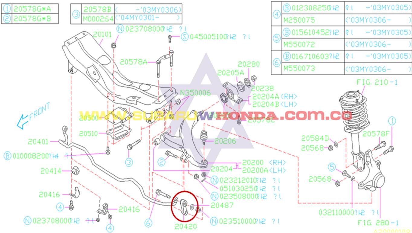 Muñeco trasero Camioneta Subaru Impreza 1994 catalogo