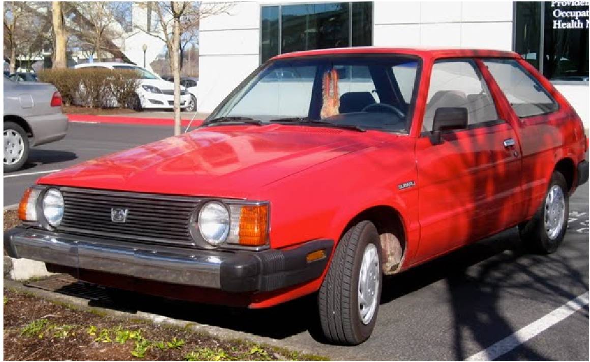 Suspension Subaru Hatchback 1980