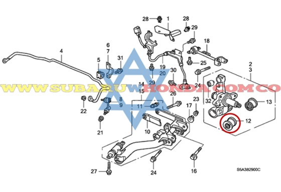 Buje porta mangueta Honda Civic 2004 catalogo