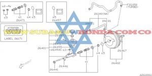 Bomba de frenos Subaru Forester 2014