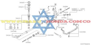 Brazo axial izquierdo Subaru Forester 2014