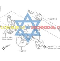 Rodamiento delantero izquierdo Subaru Forester 2017