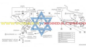 Barra torsion trasera izquierda Subaru Leone 1992 Barra torsion trasera izquierda Subaru Leone 1992