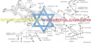 Muñeco trasero derecho Subaru Forester 2018