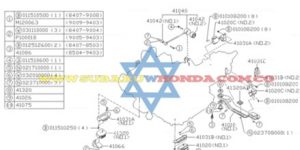 Puente caja Subaru Leone 1994