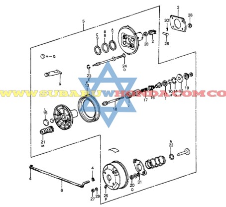 Booster de frenos Honda Accord 1983