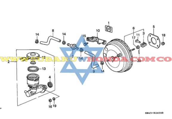 Boster Honda Accord 1993