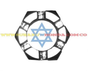 Tuerca punta de eje Honda Accord 1980 Tuerca punta de eje Honda Accord 1980