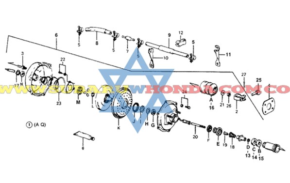 Boster Honda Accord 1998