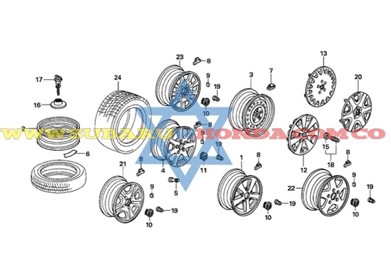 Rines Honda Accord 2000