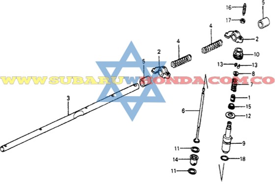 Balancines Honda Accord 1978