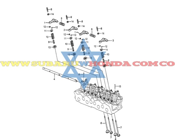 Balancines Honda Accord 1982