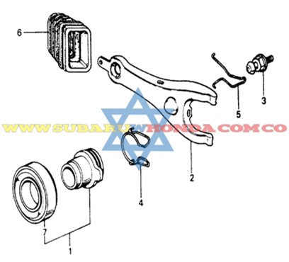 Balinera de clutch Accord 1978