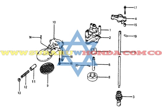 Bomba de aceite Accord 1981