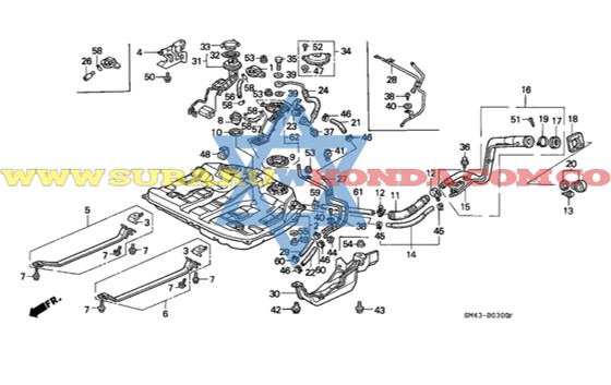 Bomba gasolina Accord 1990