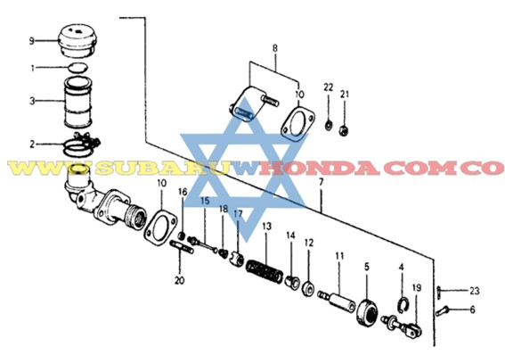Bomba principal clucth Accord 1981