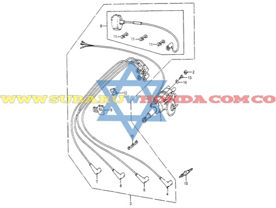 Bujías Honda Accord 1983