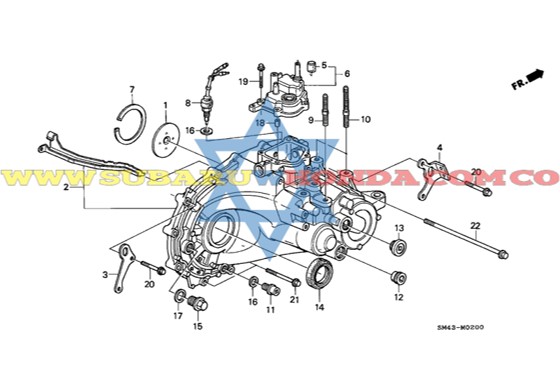 Caja de cambios automática Accord 1990