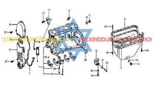 Empaque cárter Accord 1978