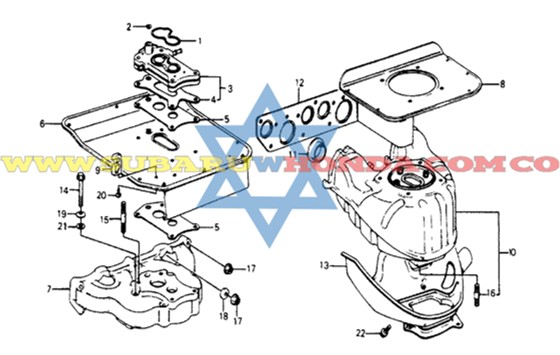 Empaque múltiple Accord 1981