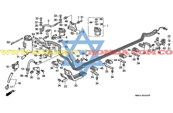 Filtro gasolina Accord 1990