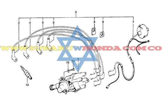 Instalación alta Accord 1977