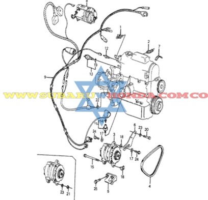Motor arranque Accord 1982