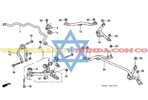 Muñeco derecho Accord 2006
