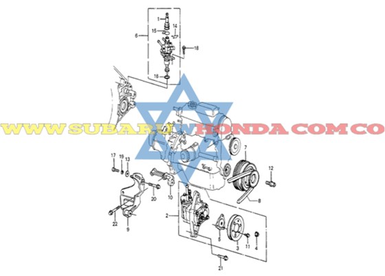 Sensor velocímetro Accord 1982