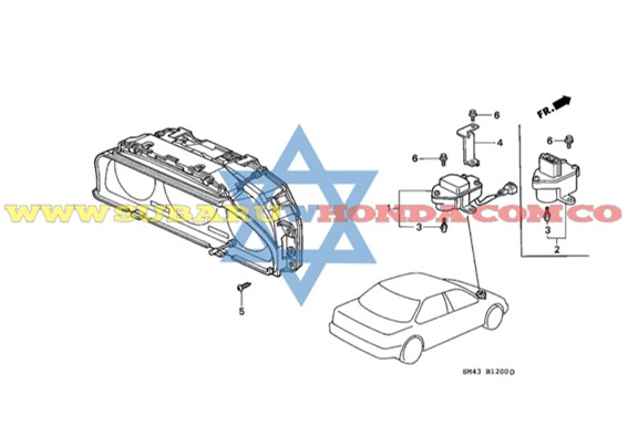 Sensor velocímetro Accord 1990