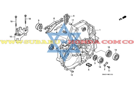Balinera clutch Accord 1995