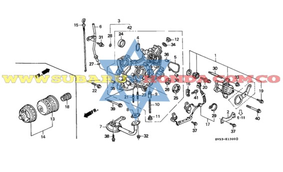 Bomba aceite Accord 1996