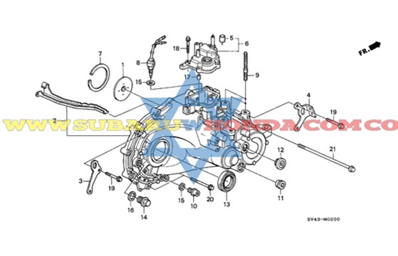 Caja cambios Accord 1996