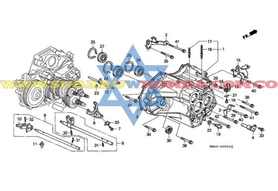 Caja de cambios automática Accord 1993