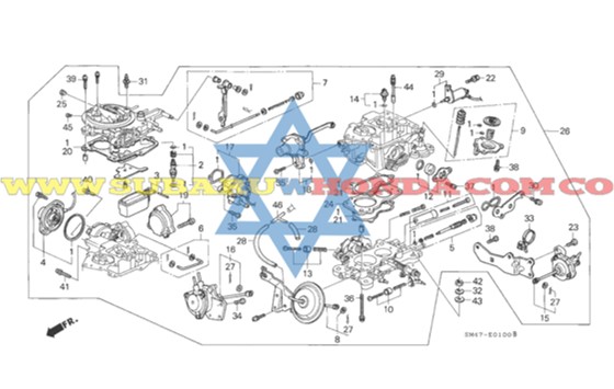 Carburador Honda Accord 1991