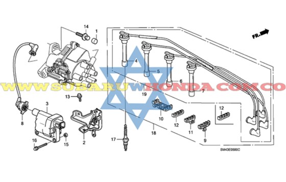 Instalación de alta Accord 1991