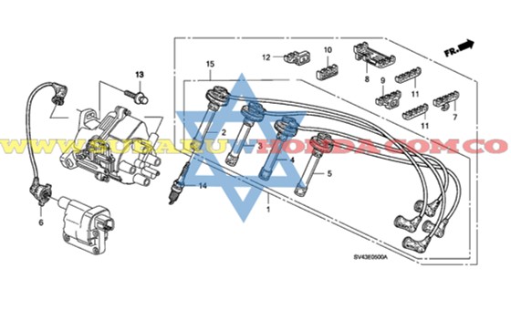 Instalación de alta Accord 1997