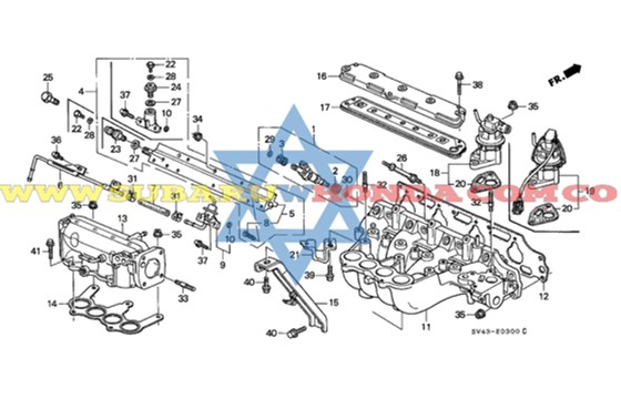 Inyectores Honda Accord 1994
