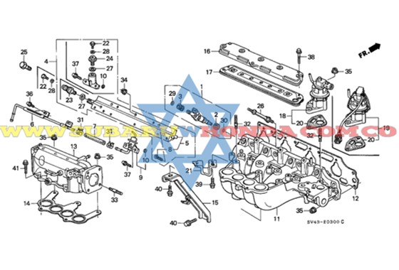 Regulador gasolina Accord 1996