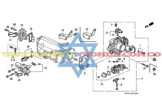 Sensor temperatura Accord 1997