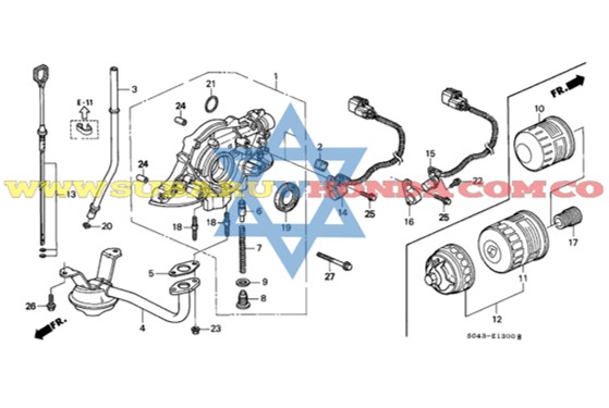 Bomba de aceite Civic 1997