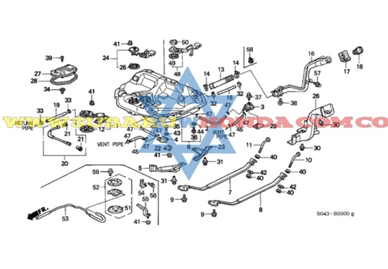 Bomba de gasolina Civic 1997