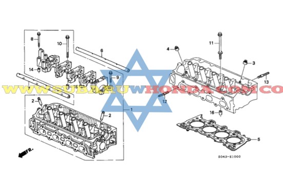 Empaque culata Civic 1998