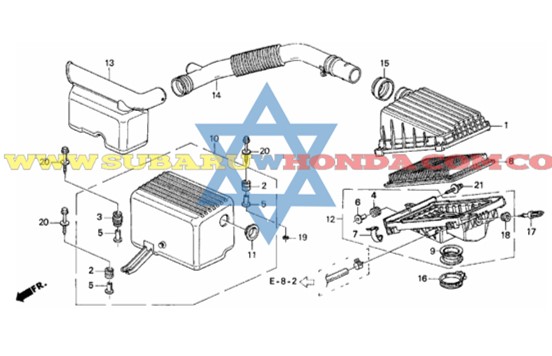 Filtro de aire Civic 1996